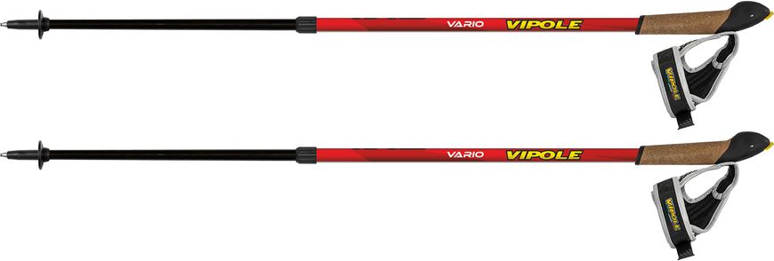 Купить Палки для скандинавской ходьбы Vipole Vario Red DLX (S2030) в Украине