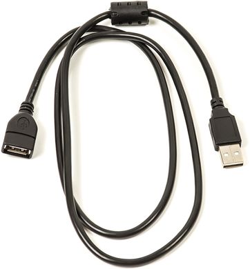 Купить Кабель PowerPlant USB 2.0 AF – AM, 1.0 м, One ferrite (CA910694) в Украине