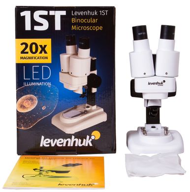 Купити Мікроскоп Levenhuk 1ST, бінокулярний в Україні