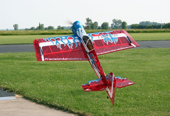 Купить Самолёт радиоуправляемый Precision Aerobatics Addiction XL 1500мм KIT (красный) в Украине