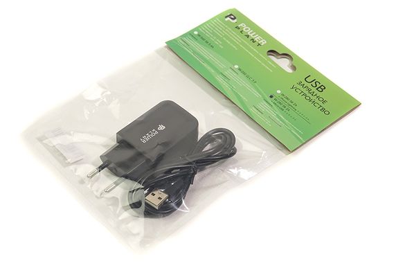Купить Сетевое зарядное устройство для PowerPlant W-280 USB 5V 2A micro USB (SC230037) в Украине