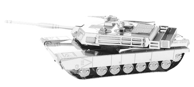 Купити Металевий 3D конструктор "Tank - M1 Abrams" Metal Earth MMS206 в Україні
