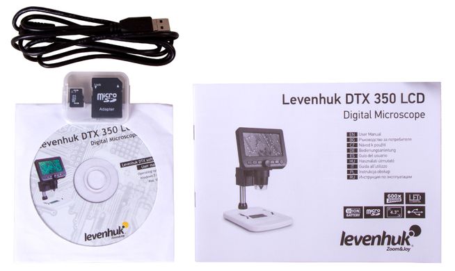 Купити Мікроскоп цифровий Levenhuk DTX 350 LCD в Україні