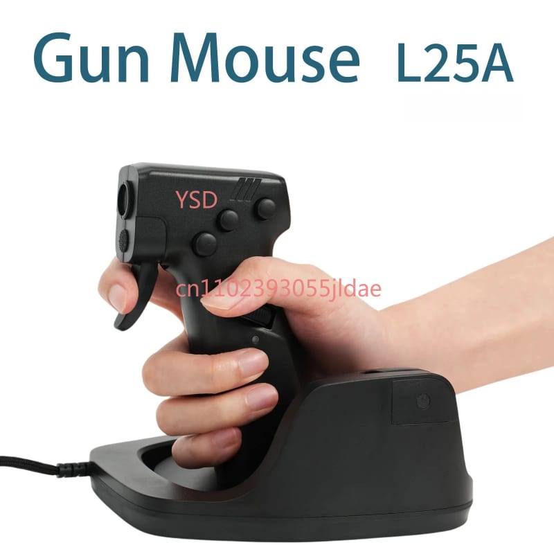 Mouse L25A Gun Mouse OrionTime FPS Game Pistol Handle Grip Wired Peripherals Pc Custom Gamer Accesso