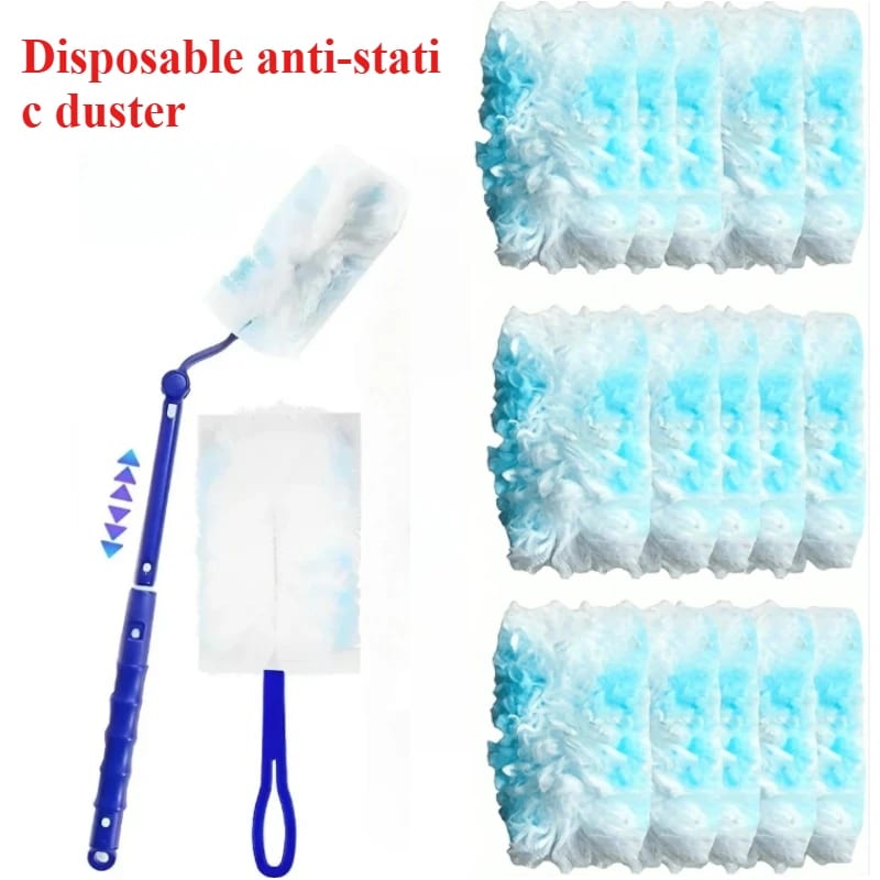 Electrostatic Dust Collector for Household Disposable Fiber Cloth Tabletop Cleaning Sweeping for Hig