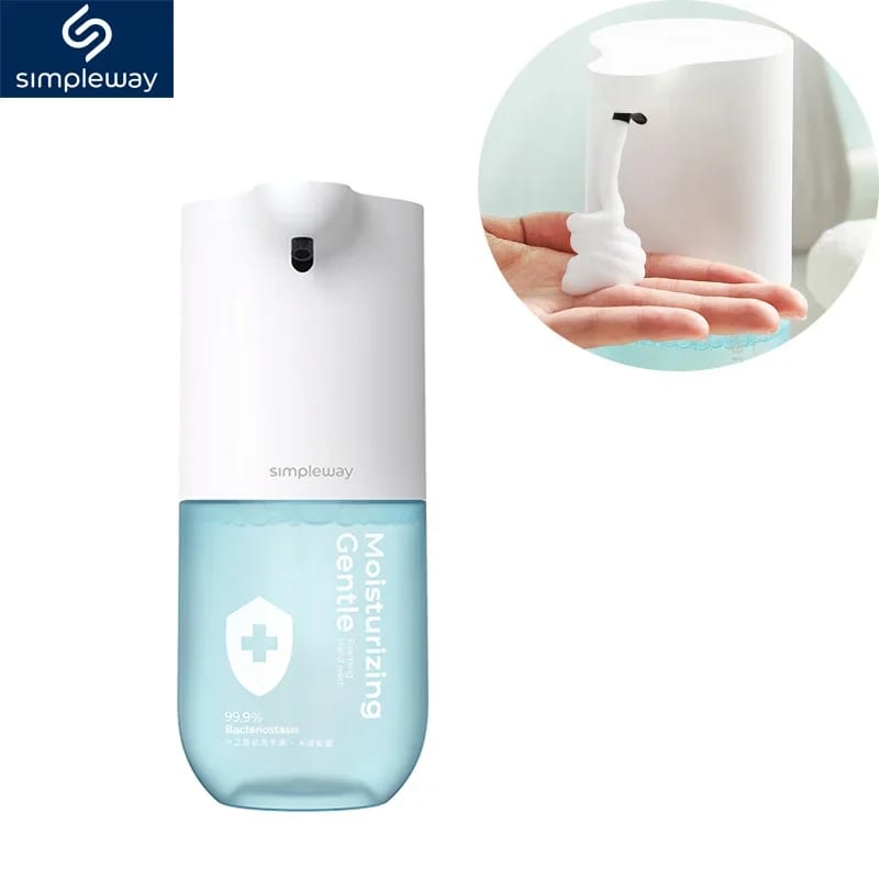 Simpleway Automatic Soap Dispenser Smart Hand Washer 0.25s Infrared Sensor Foam Dispenser with High 
