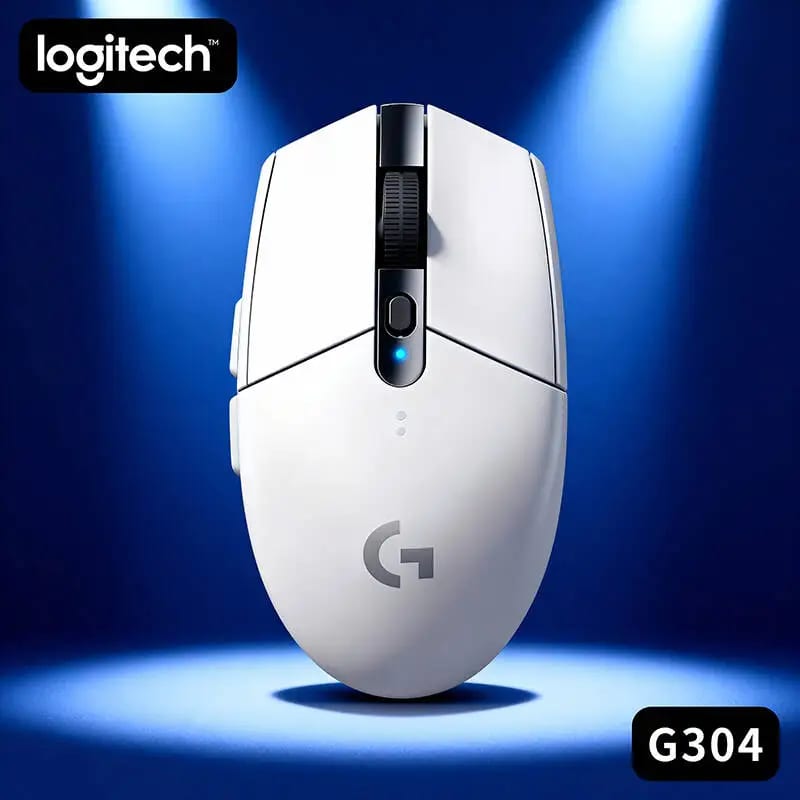 Logitech G305 Wireless Gaming Mouse, 12000 DPI HERO precise tracking 6 customizable buttons ergono