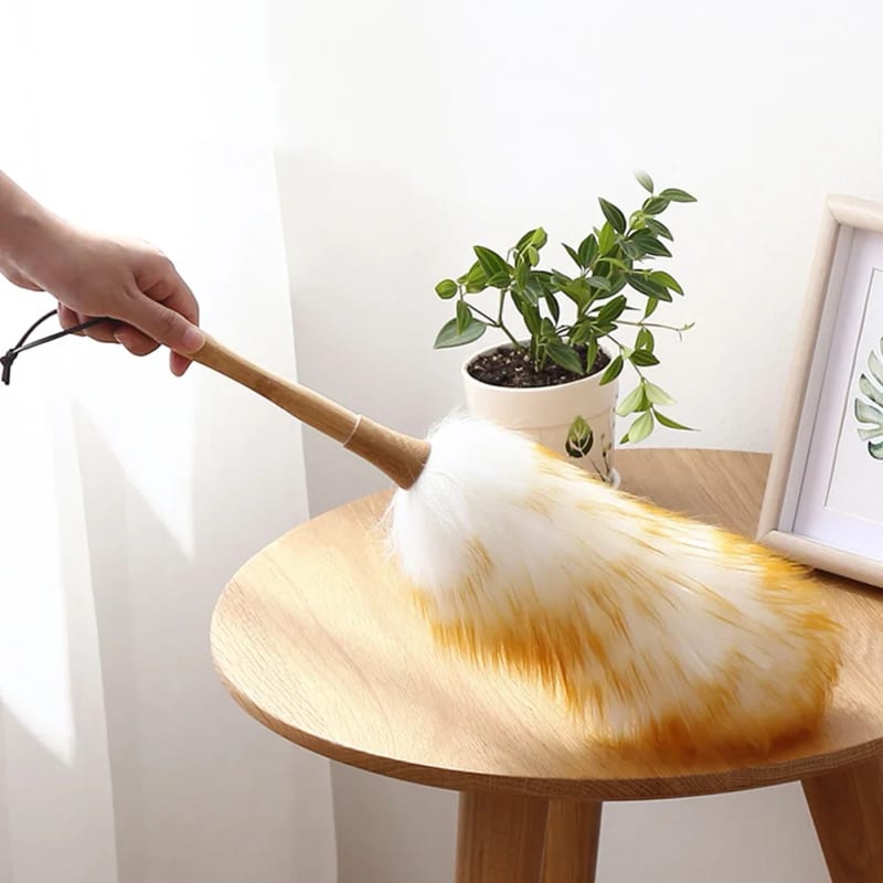 Scalable Wool Duster Household Cleaning Dust Duster Brush Car Cleaning Sweeping Dust Home Use Washab