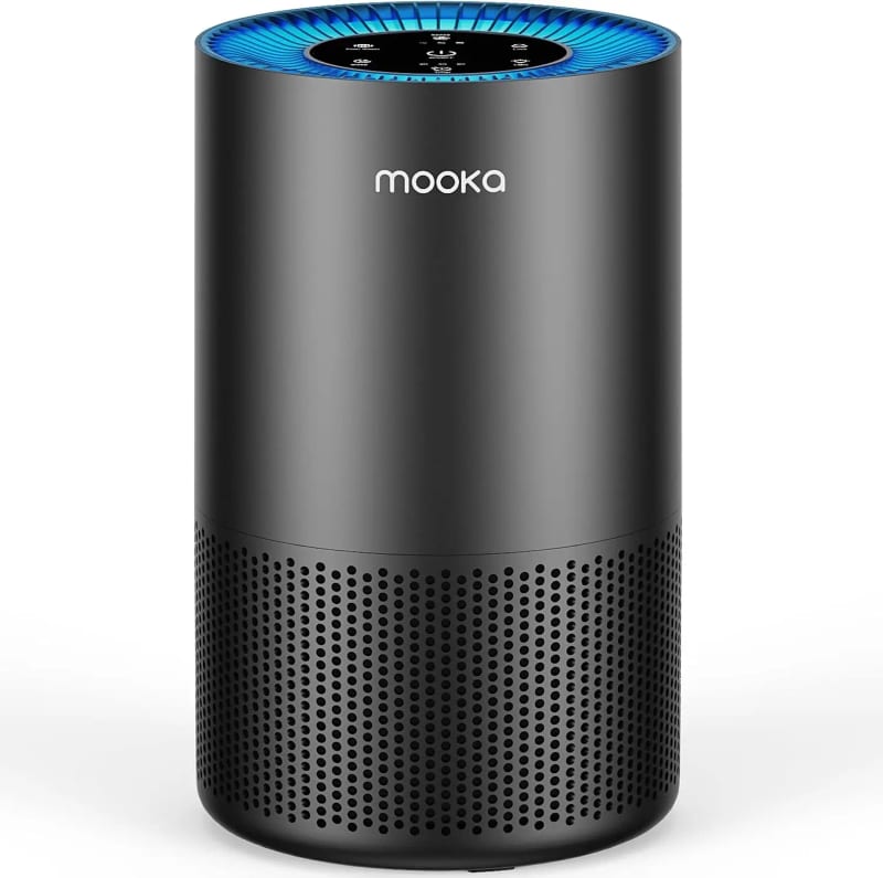 Large Room Air Purifier for Pets, H13 True HEPA Filter, Covers Up to 1300 Sq Ft, Quiet Operation wit