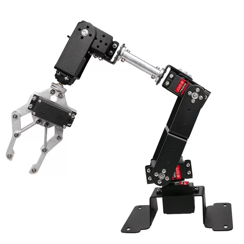 6 DOF Robot Manipulator MG996 Metal Alloy Mechanical Arm Clamp Claw Kit  For Arduino Robot DIY Ki fo