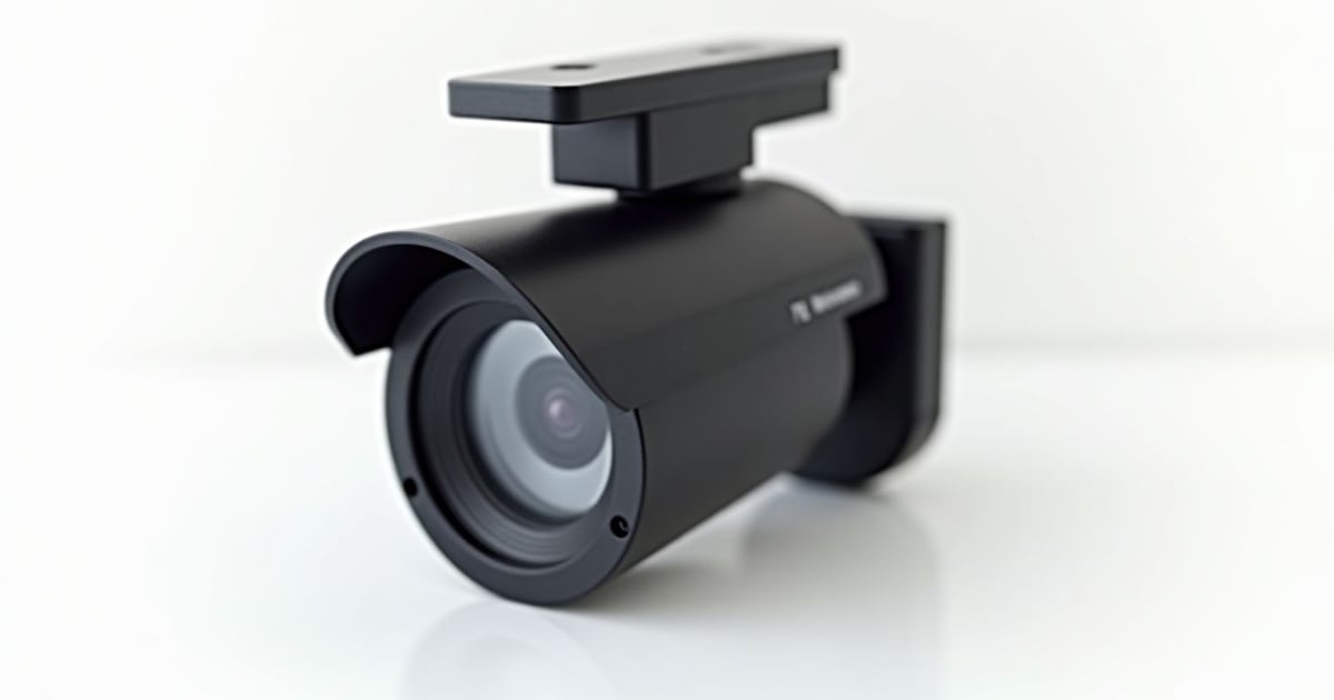 Real test: night vision of IP camera