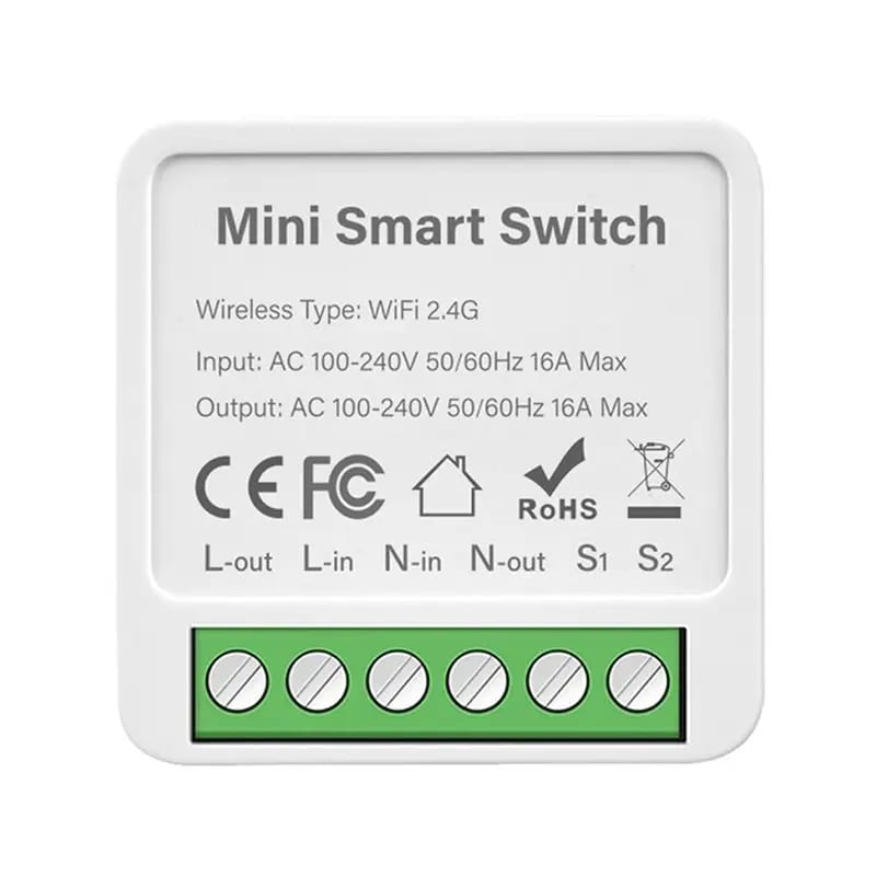 SEWS-Mini Smart Switch 16A Wifi Relay Module Smart Switch Wi — ілюстрація до статті