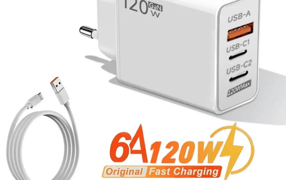 Тест: быстрая зарядка 120W для смартфона