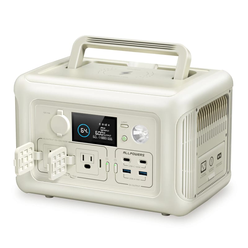 ALLPOWERS R600 Ups Battery Backup 600W Portable Power Statio — иллюстрация к статье