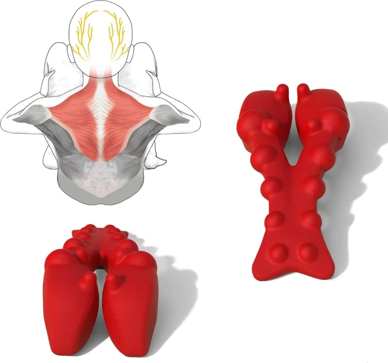 Manual Neck and Shoulder Massager for Pain Relief, Trigger P — ілюстрація до статті