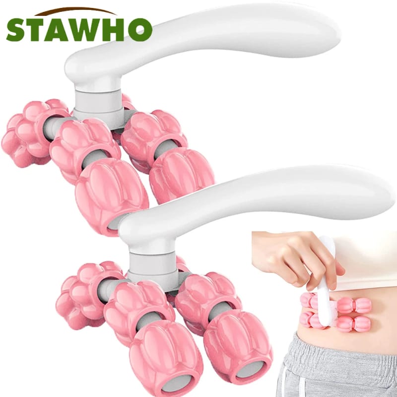 Y-shaped 8-bead Massager Hand Held Massager Roller for Hand  — приклад для огляду, фото 3