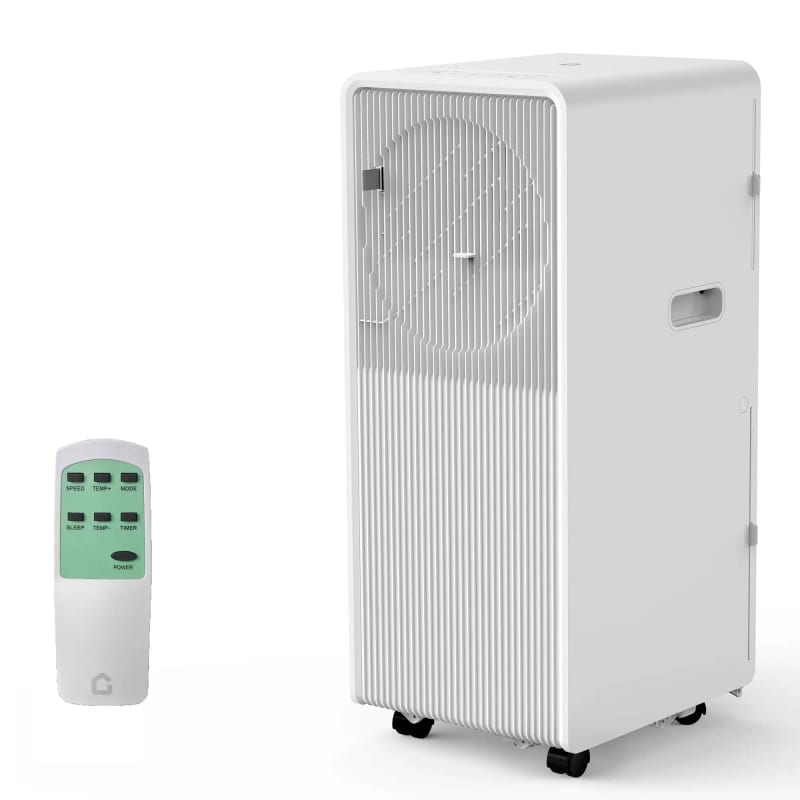 10,000 BTU Portable Air Conditioner, 49dB Quiet Remote Control AC With Dehumidifier & Fan For Rooms 