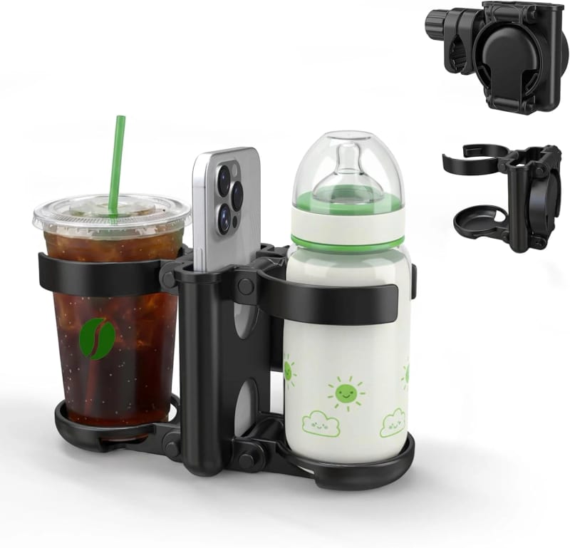Universal Baby Stroller Cup Holder Three in one Rotatable Ph — ілюстрація до статті