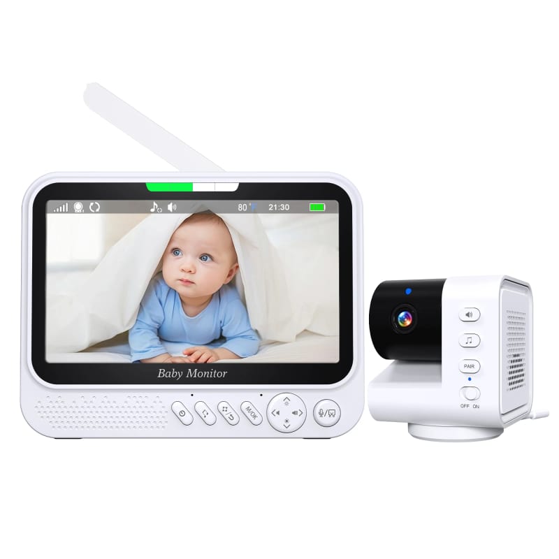7inch IPS Screen 1v2 Wireless Video Baby Monitor Intercom Ba — ілюстрація до статті