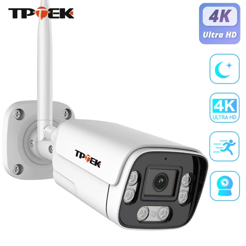 8MP 4K IP Camera Wifi Outdoor Surveillance Home Securtiy Pro — ілюстрація до статті