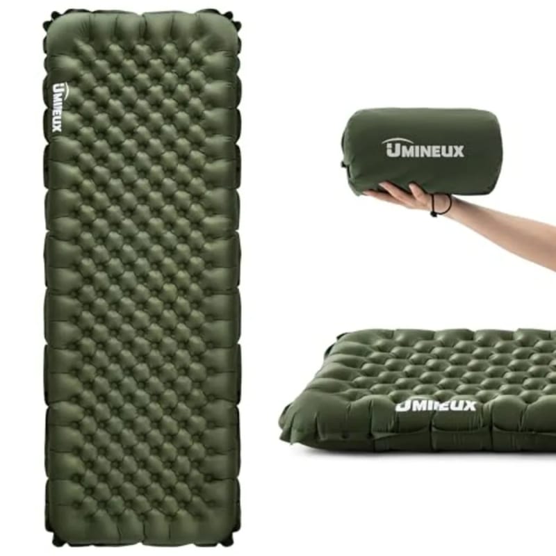 Camping inflatable sleeping pad, high-density foam with refl — ілюстрація до статті