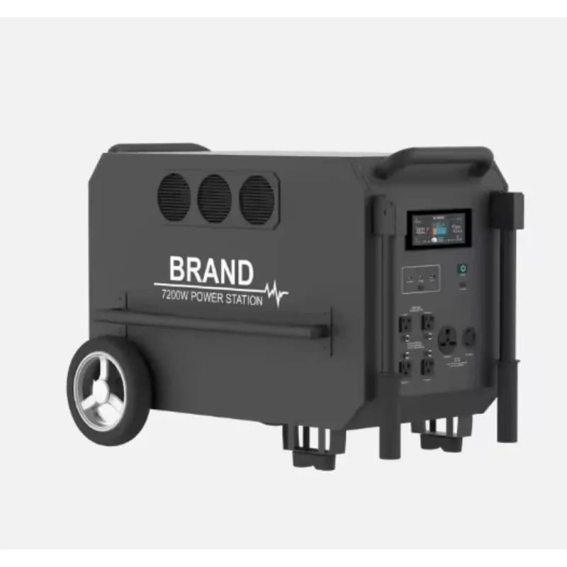 Portable Power Station 7000w Outdoor Ups Solar Generator 7kw — ілюстрація до статті