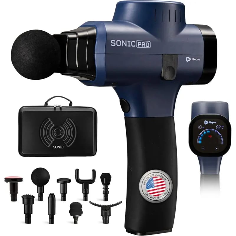 Wireless Deep Tissue Massager - 10-Speed Percussion Gun for  — ілюстрація до статті