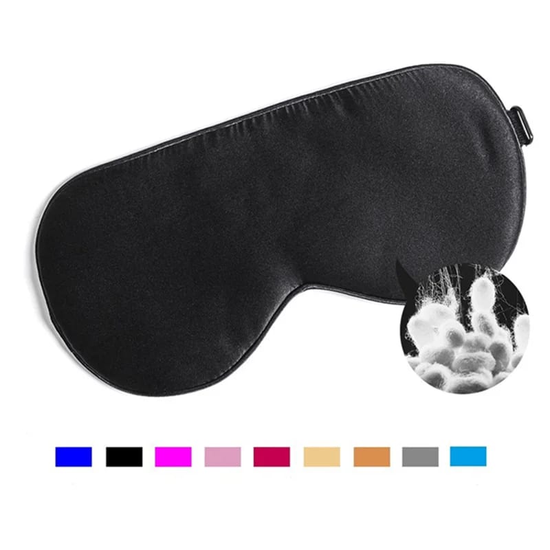 100% Pure Silk Sleep Eye Mask Grade Quality Silk Eye Cover S — приклад для огляду, фото 3