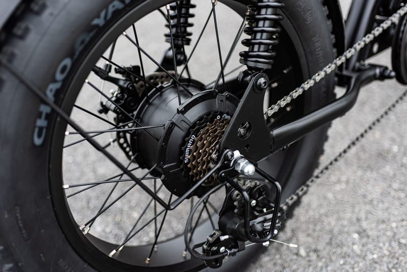 electric bicycle wheel motor — ілюстрація до статті