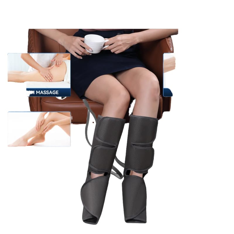Air Compression Kneading Electric Shiatsu Leg Foot Massager — ілюстрація до статті