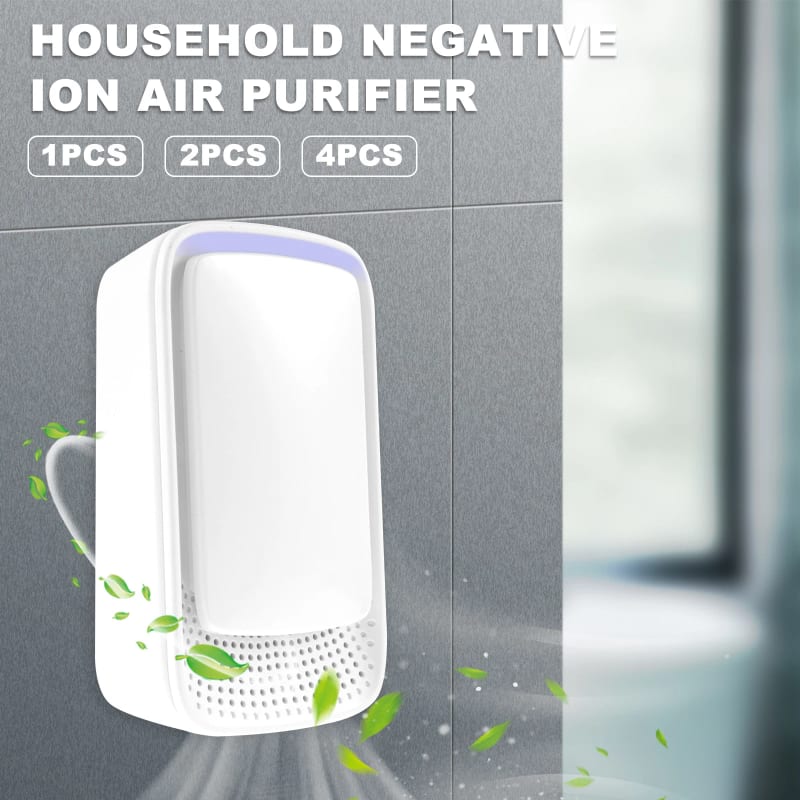 1/2/4Pcs Mini Air Purifier For Home Plug in Air Ionizer Nega — ілюстрація до статті