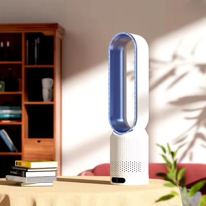 Dual Mode Fan Heater with Negative Ion Air Purifier Bladeles — ілюстрація до статті