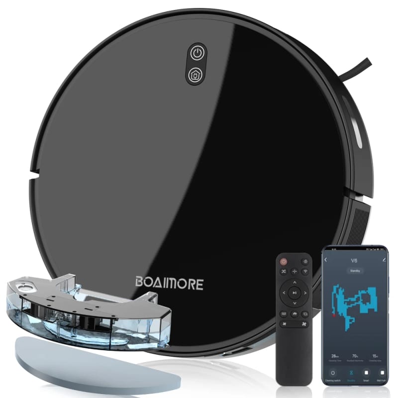Robot Vacuum Cleaner Combo and Mop 6000PA Strong Suction  Ro — приклад для огляду, фото 3