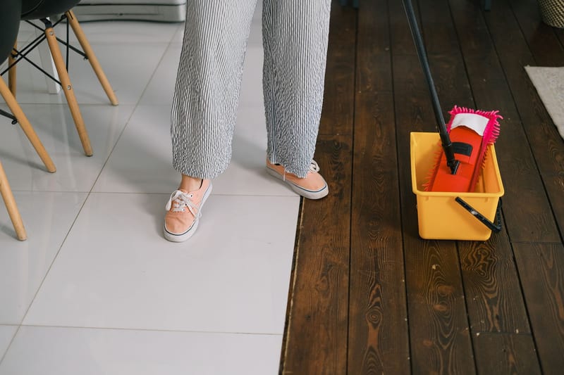 spin mop bucket — ілюстрація до статті