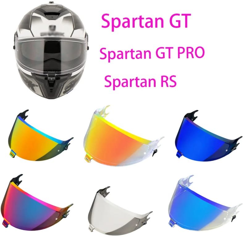 SPARTAN RS Helmet Visor lens Motorcycle Full Face Helmet Vis — приклад для огляду, фото 3