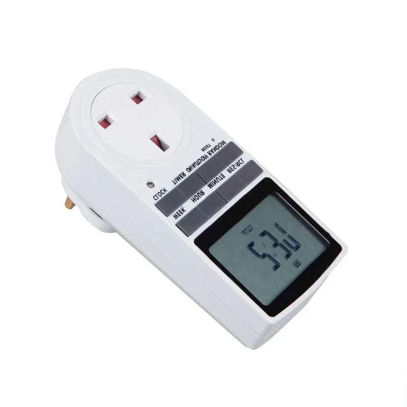 Electronic Digital Timer Switch 24 Hour Cyclic EU UK AU US F — приклад для огляду, фото 3