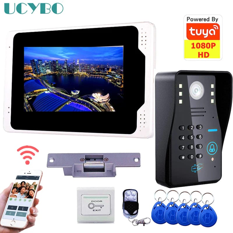 wireless doorbell video intercom system for home apartment s — приклад для огляду, фото 3