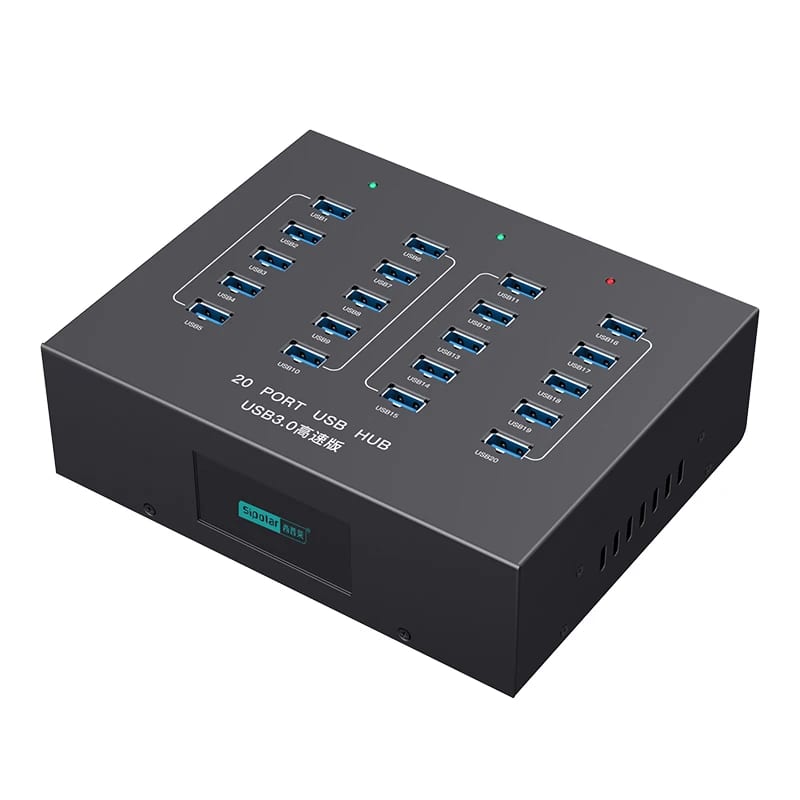 A-213P Sipolar  20 Port Usb 3.0  Hub   for Phone Charging St — приклад для огляду, фото 3