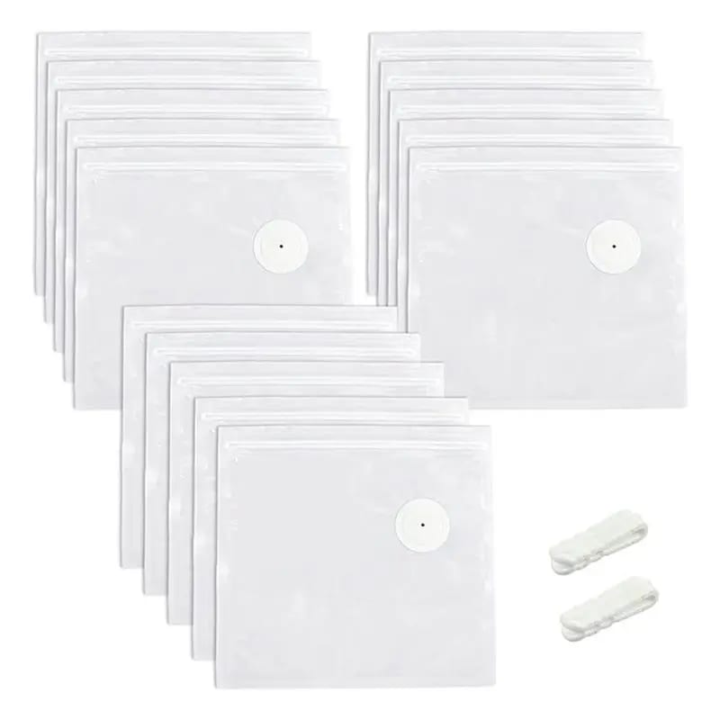 ABXD Vacuum Sealer Bags Reusable With Air Valve, Vacuum Zipp — приклад для огляду, фото 3