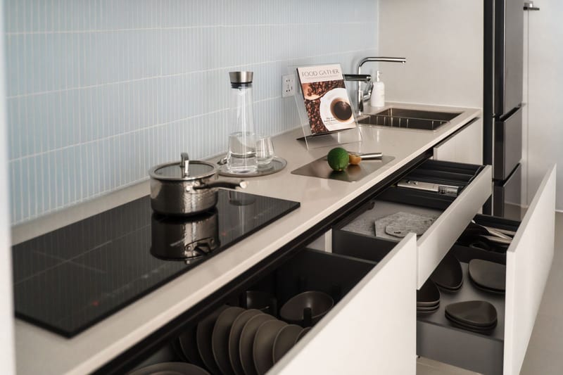 induction cooktop kitchen — приклад для огляду, фото 3