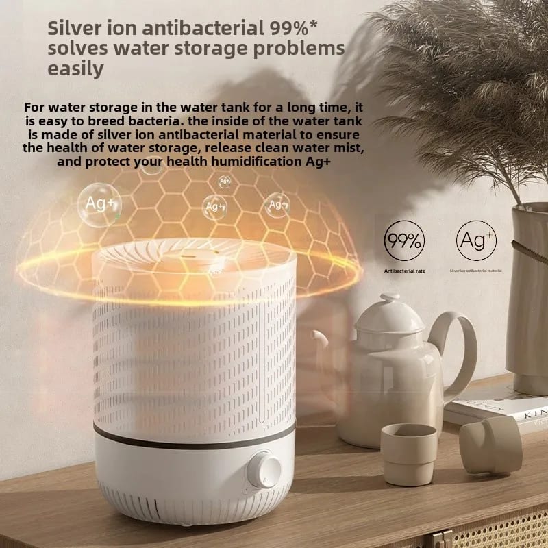 5L Large Capacity Air Humidifier Smart Humidifier with Rotat — приклад для огляду, фото 3