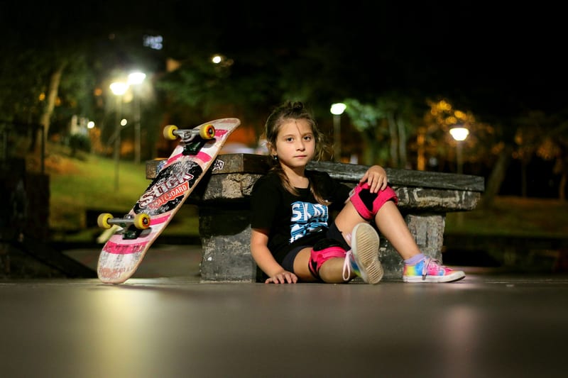 knee pads skateboard — ілюстрація до статті