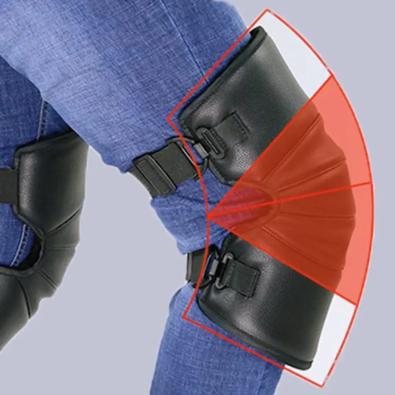 ZZ-Warm Motorcycle Kneepad PU Leather Motorbike Riding Knee  — ілюстрація до статті