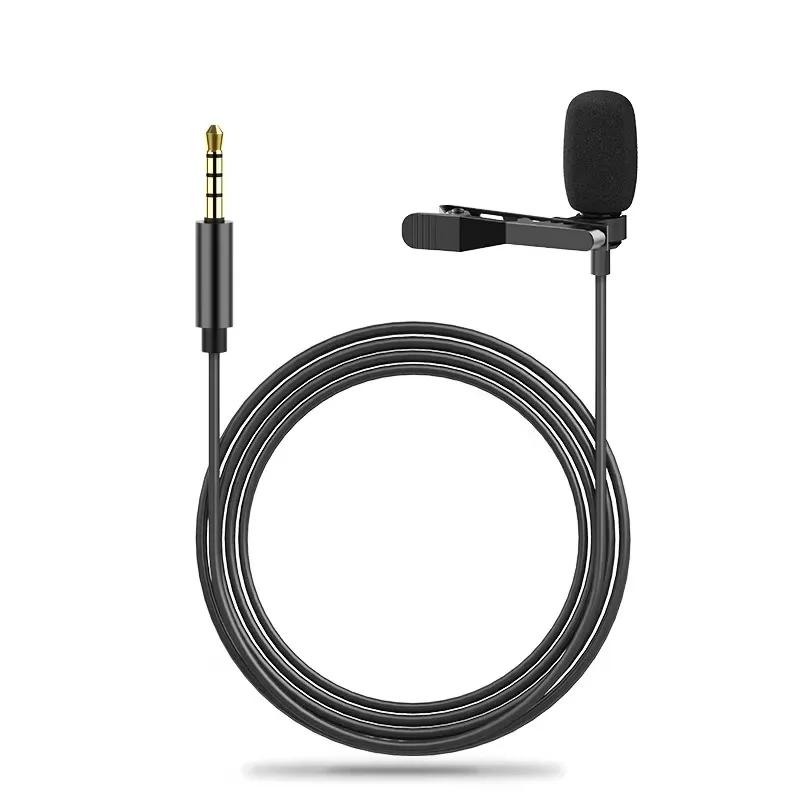 Петличный микрофон для записи подкастов