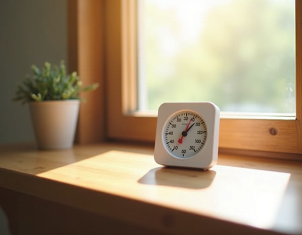 Термометр-гігрометр побутовий. Типи термогігрометрів та їх будова